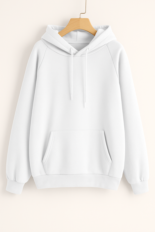 Unisex Premium Hoodie – 100% Cotton, 300 GSM Brushed Fleece | Heavyweight & Cozy Sweatshirt