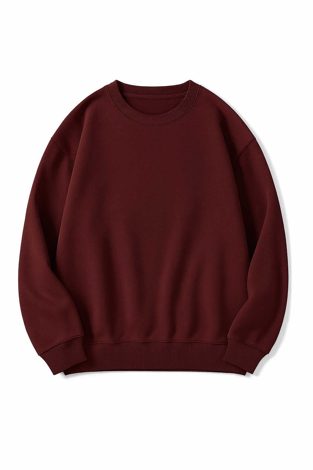 Unisex Premium Fleece Sweatshirt – 100% Cotton, 300 GSM | Soft, Warm & Breathable Everyday Essential