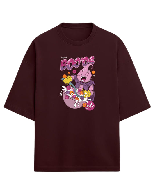 Majin Buu "BOO’OS Cereal" Oversized T-Shirt | Dragon Ball Z Anime Graphic Tee | Premium 260 GSM Cotton Blend