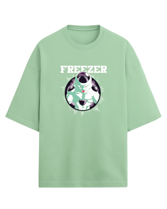 Dragon Ball Z Frieza Oversized T-Shirt – Galactic Villain Streetwear | Unisex Drop Shoulder Graphic Tee | Premium 260 GSM Cotton Blend