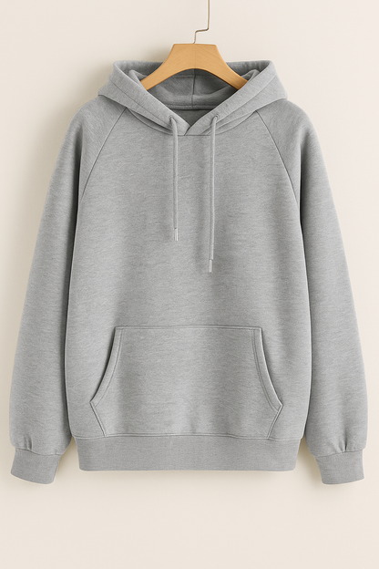 Unisex Premium Hoodie – 100% Cotton, 300 GSM Brushed Fleece | Heavyweight & Cozy Sweatshirt