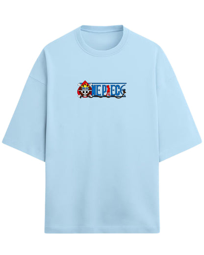 One Piece Oversized Tees | Monkey D. Luffy Graphic Tee | Premium 260 GSM Cotton Blend