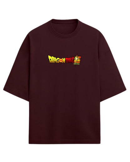 Super Saiyan Goku Oversized T-Shirt | Dragon Ball Z Anime Graphic Tee | Premium 260 GSM Cotton Blend