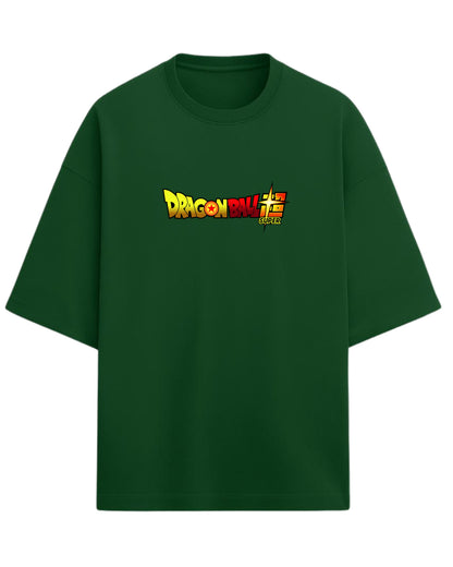 Fusion Power Oversized T-Shirt | Dragon Ball Super Graphic Tee | Premium 260 GSM Cotton Blend