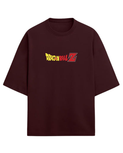 Goku vs Vegeta Oversized T-Shirt | Dragon Ball Z Anime Battle Graphic Tee | Premium 260 GSM Cotton Blend