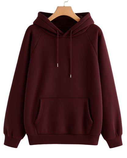 Unisex Premium Hoodie – 100% Cotton, 300 GSM Brushed Fleece | Heavyweight & Cozy Sweatshirt