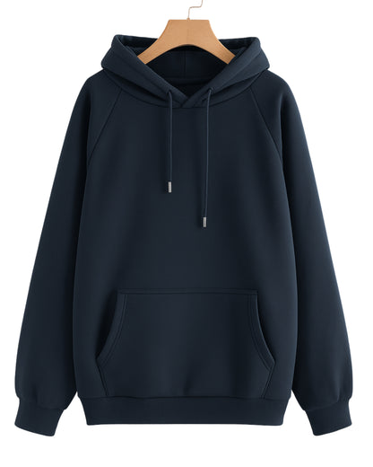 Unisex Premium Hoodie – 100% Cotton, 300 GSM Brushed Fleece | Heavyweight & Cozy Sweatshirt