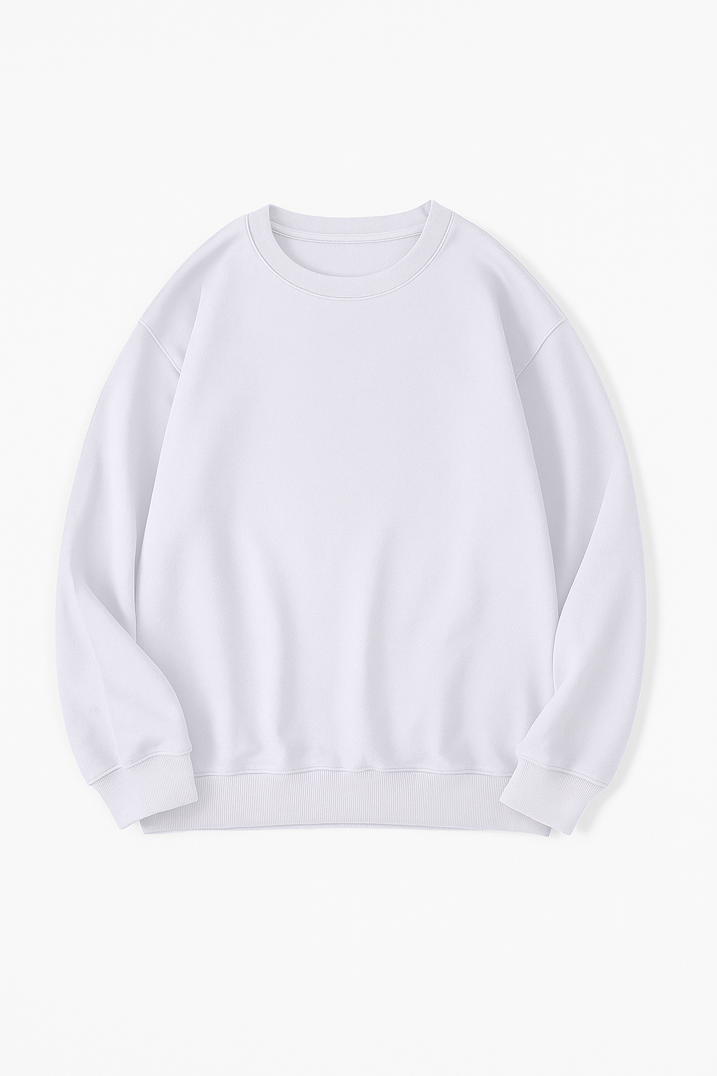 Unisex Premium Fleece Sweatshirt – 100% Cotton, 300 GSM | Soft, Warm & Breathable Everyday Essential