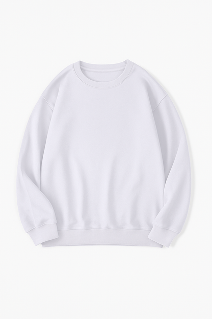 Unisex Premium Fleece Sweatshirt – 100% Cotton, 300 GSM | Soft, Warm & Breathable Everyday Essential