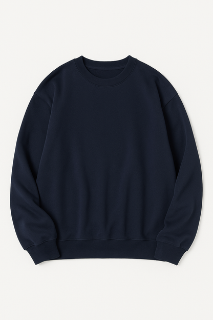 Unisex Premium Fleece Sweatshirt – 100% Cotton, 300 GSM | Soft, Warm & Breathable Everyday Essential