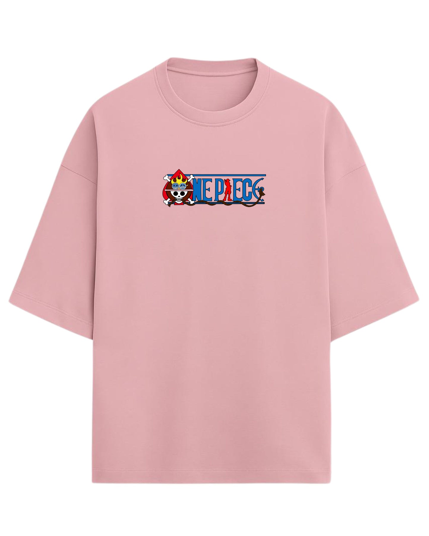 One Piece Graphic Oversized Tees | One Piece Graphic Tee | Premium 260 GSM Cotton Blend