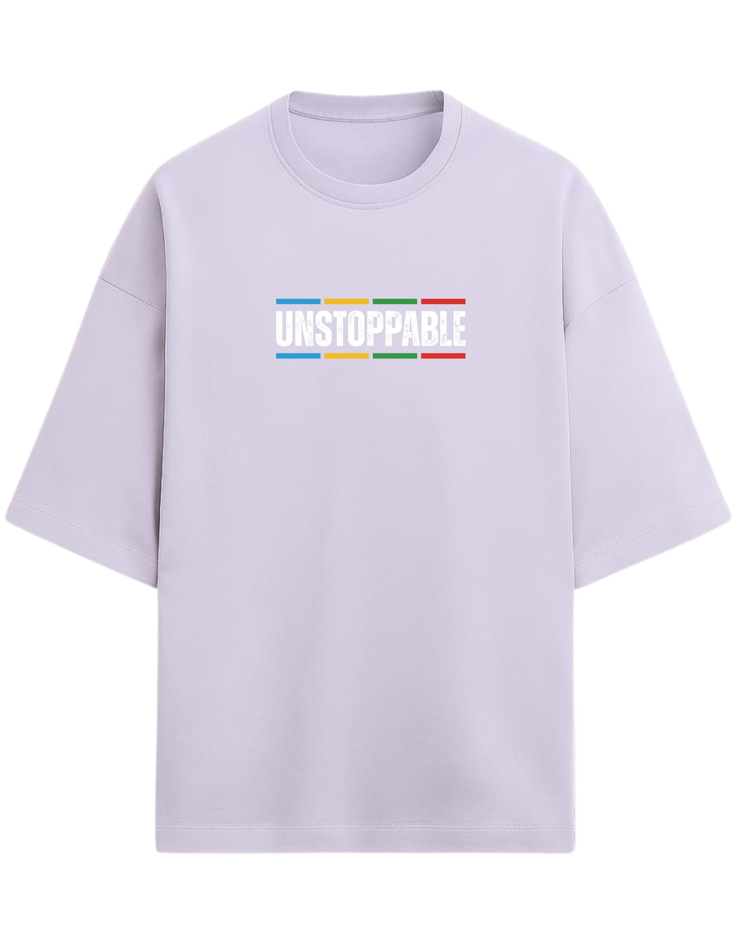 UNSTOPPABLE Oversized T-Shirt | Motivational Streetwear Graphic Tee | Premium 260 GSM Cotton
