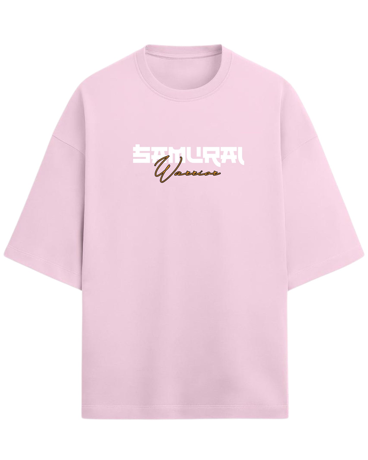 Samurai Warrior Oversized T-Shirt | Japanese Streetwear Graphic Tee | Premium 260 GSM Cotton