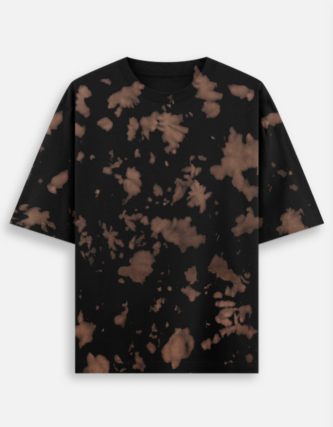 Unisex Oversized Tie-Dye T-Shirt – 260 GSM Cotton Blend | Bold Streetwear & Casual Comfort
