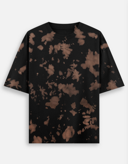Unisex Oversized Tie-Dye T-Shirt – 260 GSM Cotton Blend | Bold Streetwear & Casual Comfort