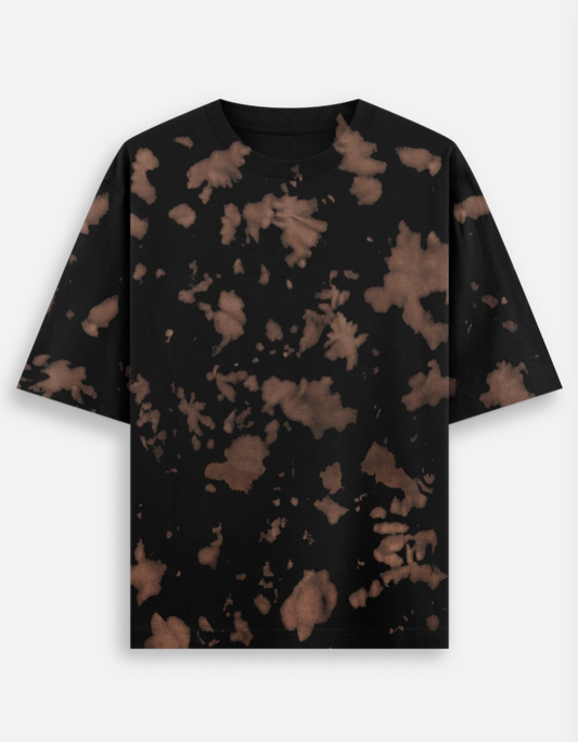 Unisex Oversized Tie-Dye T-Shirt – 260 GSM Cotton Blend | Bold Streetwear & Casual Comfort