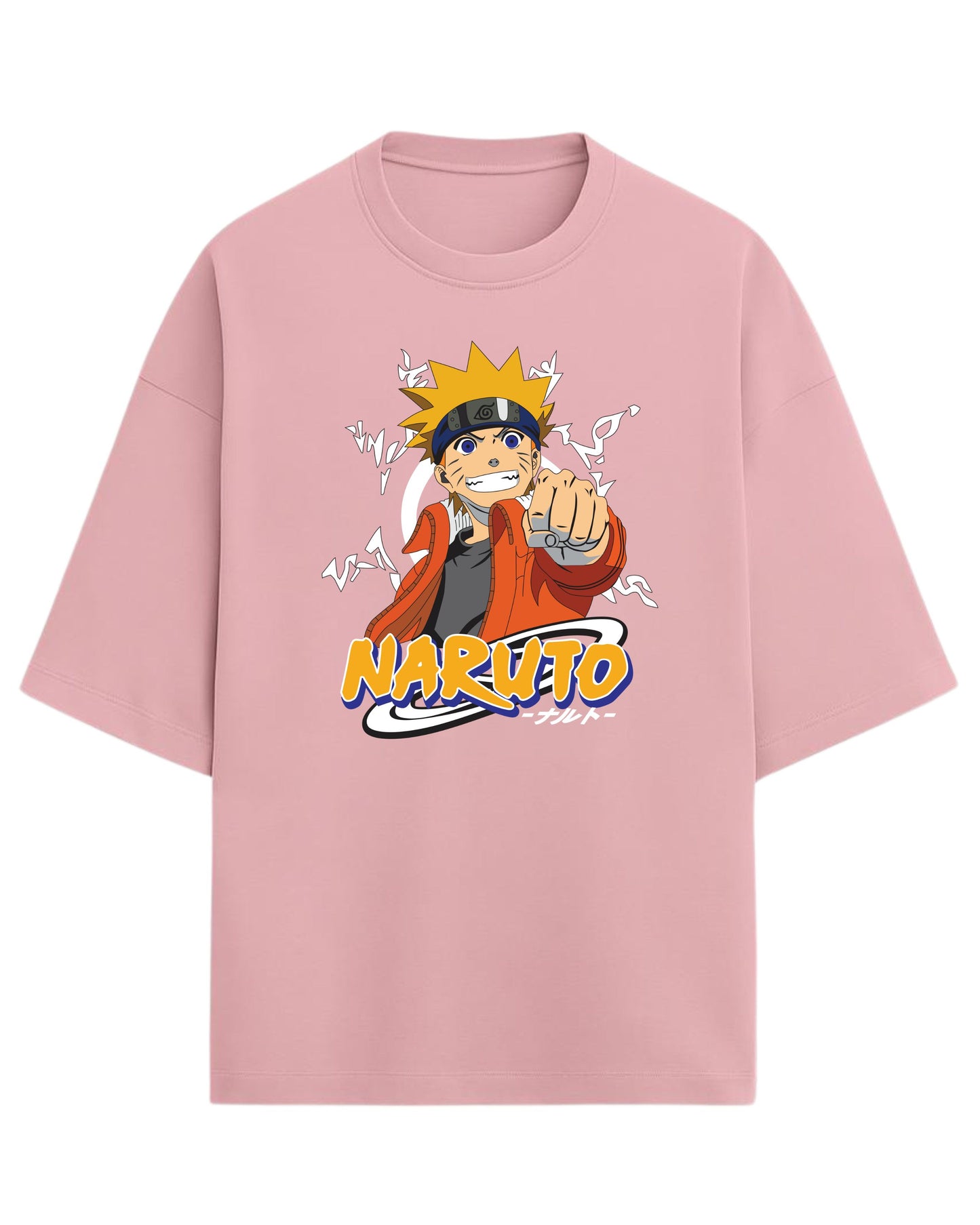 Naruto “Believe It!” Oversized T-Shirt | Naruto Shippuden Graphic Tee | Premium 260 GSM Cotton