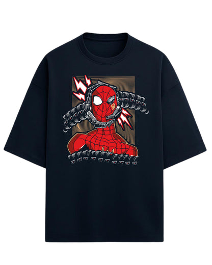 Spider-Man “Doc Ock Fusion” Oversized T-Shirt | Marvel Graphic Tee | Premium 260 GSM Cotton