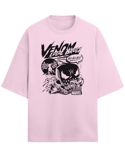 Venom “Eddie Brock Chaos” Oversized T-Shirt | Marvel Villain Graphic Tee | Premium 260 GSM Cotton