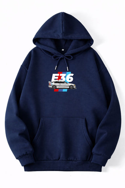 BMW E36 Oversized Hoodie | Legendary German Car Graphic | Heavyweight 400 GSM Cotton