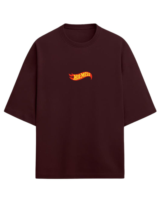 HOTMESS Graphic Oversized T-Shirt | Hotmess Graphic Tee | Premium 260 GSM Cotton