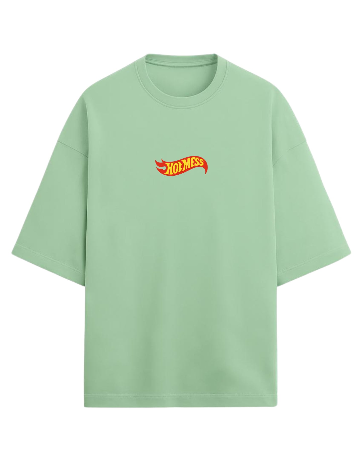 HOTMESS Graphic Oversized T-Shirt | Hotmess Graphic Tee | Premium 260 GSM Cotton