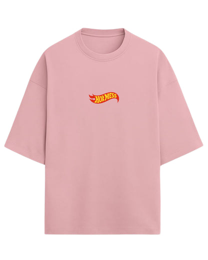 HOTMESS Graphic Oversized T-Shirt | Hotmess Graphic Tee | Premium 260 GSM Cotton