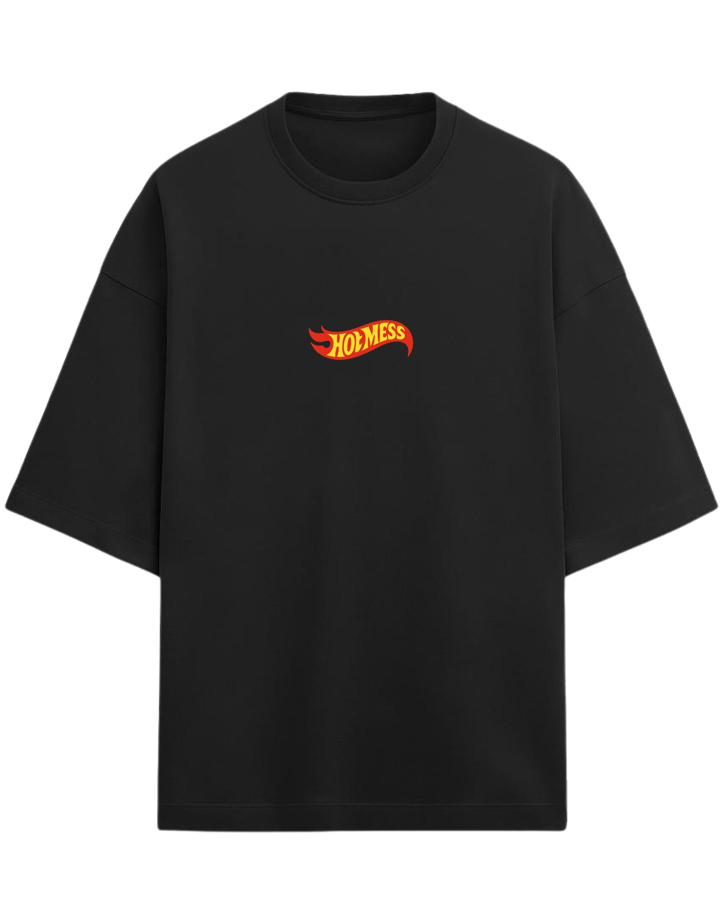 HOTMESS Graphic Oversized T-Shirt | Hotmess Graphic Tee | Premium 260 GSM Cotton