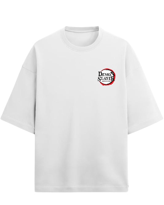 Zenitsu Agatsuma Thunder Breathing Oversized T-Shirt | Demon Slayer Anime Tee | Premium 260 GSM Cotton