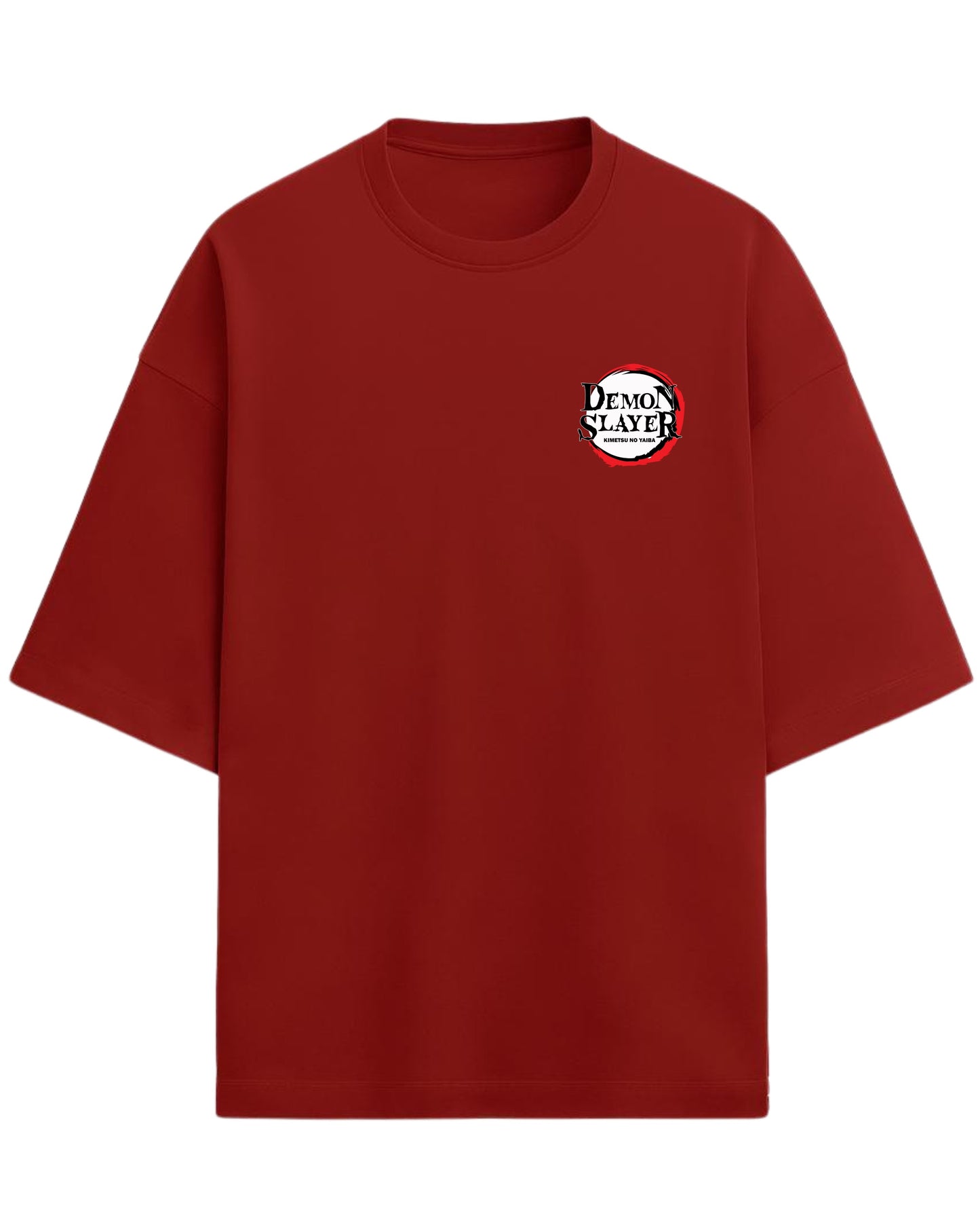 Zenitsu Agatsuma Oversized T-Shirt | Demon Slayer Anime Graphic Tee | Premium 260 GSM Cotton Blend