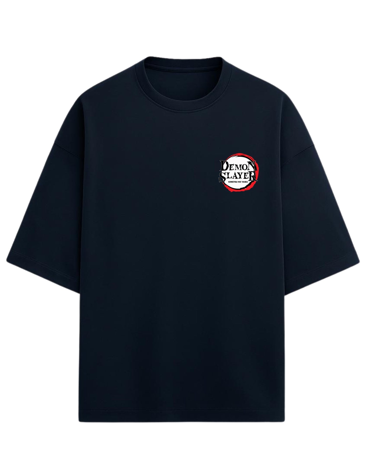Zenitsu Agatsuma Oversized T-Shirt | Demon Slayer Anime Graphic Tee | Premium 260 GSM Cotton Blend