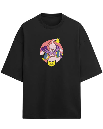 Majin Buu Oversized Tees | Dragon Ball Z Graphic Tee | Premium 260 GSM Cotton Blend