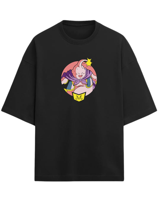 Majin Buu Oversized Tees | Dragon Ball Z Graphic Tee | Premium 260 GSM Cotton Blend