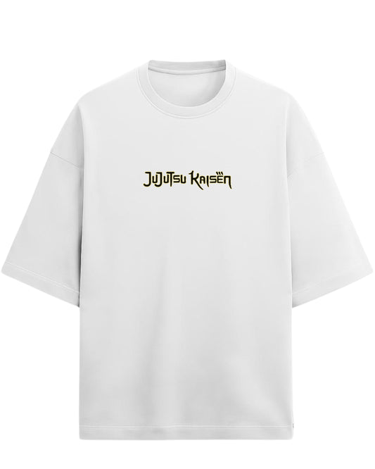 Satoru Gojo Infinity Mode Oversized T-Shirt | Jujutsu Kaisen Graphic Tee | Premium 260 GSM Cotton