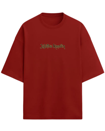 Gojo Satoru “Infinity Domain” Oversized T-Shirt | Jujutsu Kaisen Graphic Tee | Premium 260 GSM Cotton