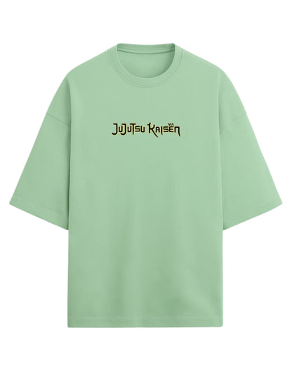 Gojo Satoru “Infinity Domain” Oversized T-Shirt | Jujutsu Kaisen Graphic Tee | Premium 260 GSM Cotton