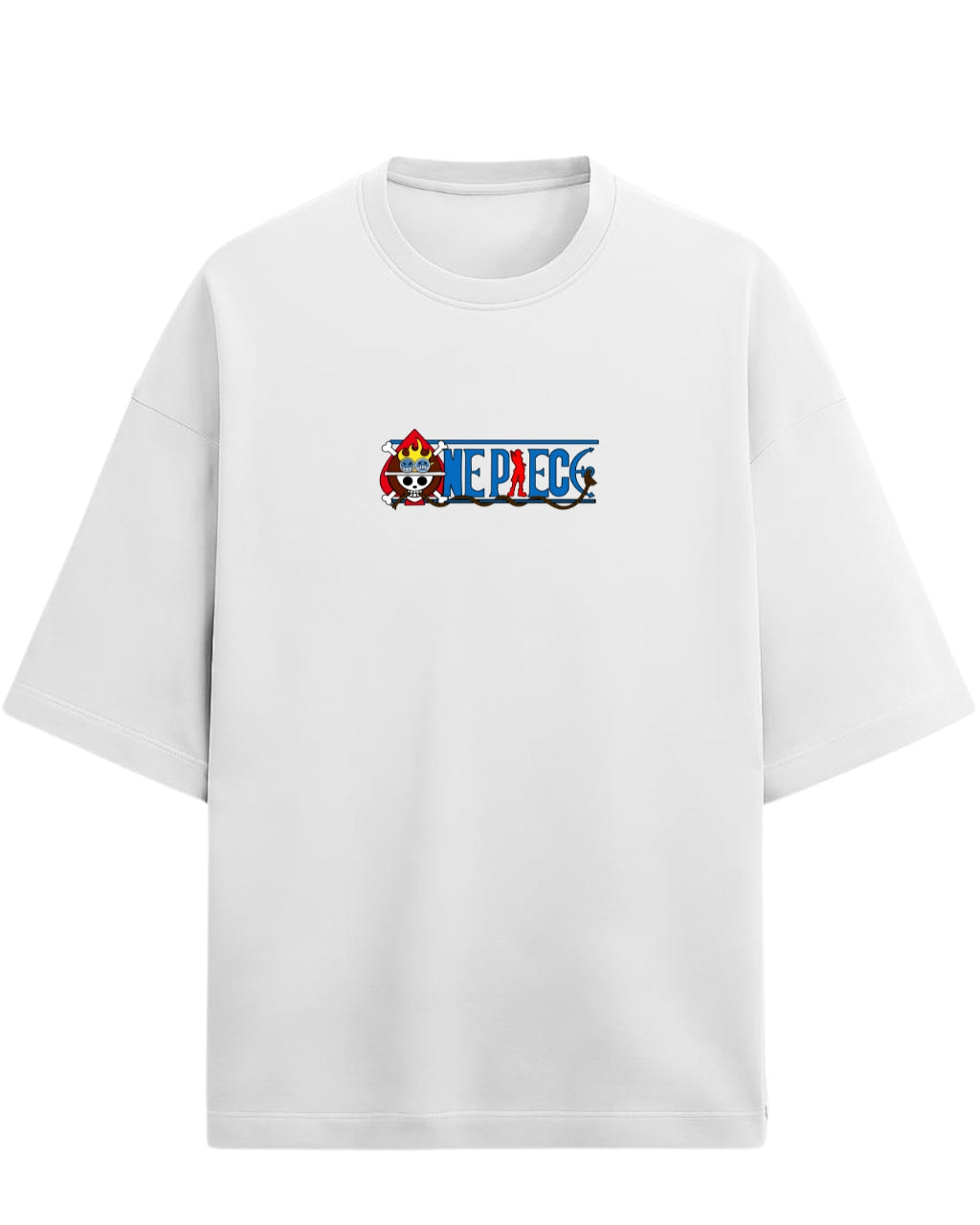 Crocodile Oversized Tees  | One Piece Anime Graphic Tee | Premium 260 GSM Cotton Blend