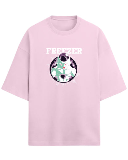 Dragon Ball Z Frieza Oversized T-Shirt – Galactic Villain Streetwear | Unisex Drop Shoulder Graphic Tee | Premium 260 GSM Cotton Blend