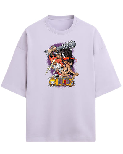 One Piece Kaido, Ace & Gear 5 Luffy Oversized Tees | One Piece Graphic Tees | Premium 260 GSM Cotton Blend