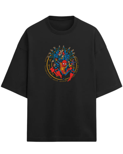 Spider-Man x Doctor Strange “Multiverse Magic” Oversized T-Shirt | Marvel Graphic Tee | Premium 260 GSM Cotton