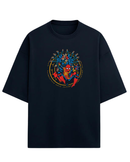 Spider-Man x Doctor Strange “Multiverse Magic” Oversized T-Shirt | Marvel Graphic Tee | Premium 260 GSM Cotton