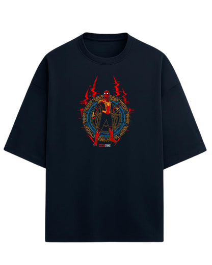 Spider-Man “No Way Home Suit” Oversized T-Shirt | Marvel Graphic Tee | Premium 260 GSM Cotton