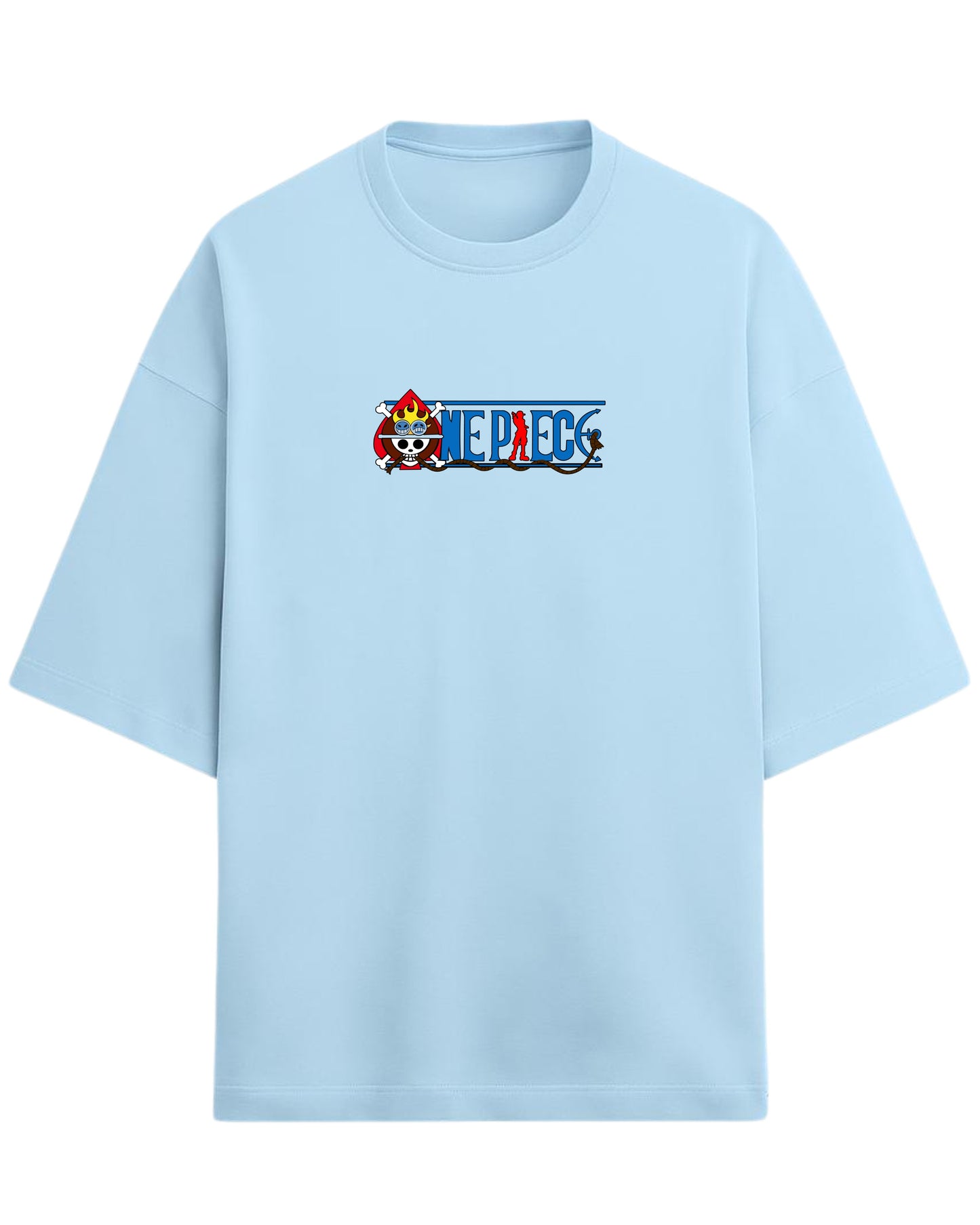 Tony Tony Chopper Oversized Tees | One Piece Anime Graphic Tee | Premium 260 GSM Cotton Blend