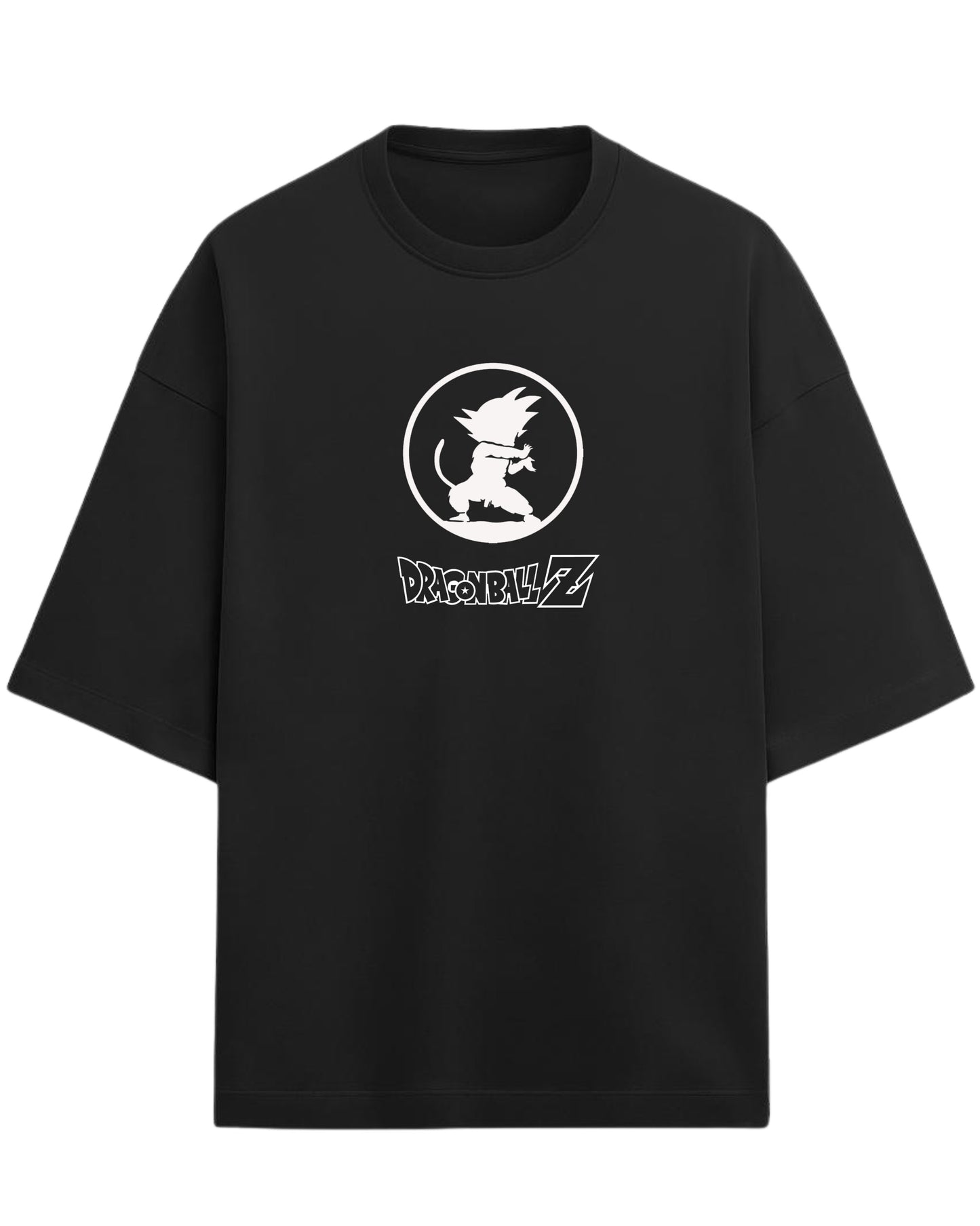 Young Goku “Saiyan Spirit” Oversized T-Shirt | Dragon Ball Z Graphic Tee | Premium 260 GSM Cotton