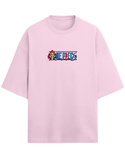Tony Tony Chopper Oversized Tees | One Piece Anime Graphic Tee | Premium 260 GSM Cotton Blend