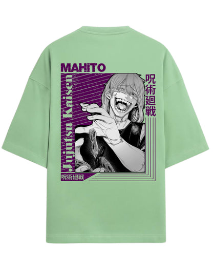 Mahito “Shape of Souls” Oversized T-Shirt | Jujutsu Kaisen Villain Graphic Tee | Premium 260 GSM Cotton