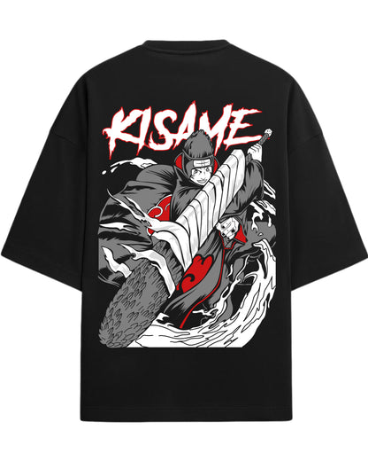 Kisame Akatsuki Oversized T-Shirt | Naruto Shippuden Graphic Tee | Premium 260 GSM Cotton