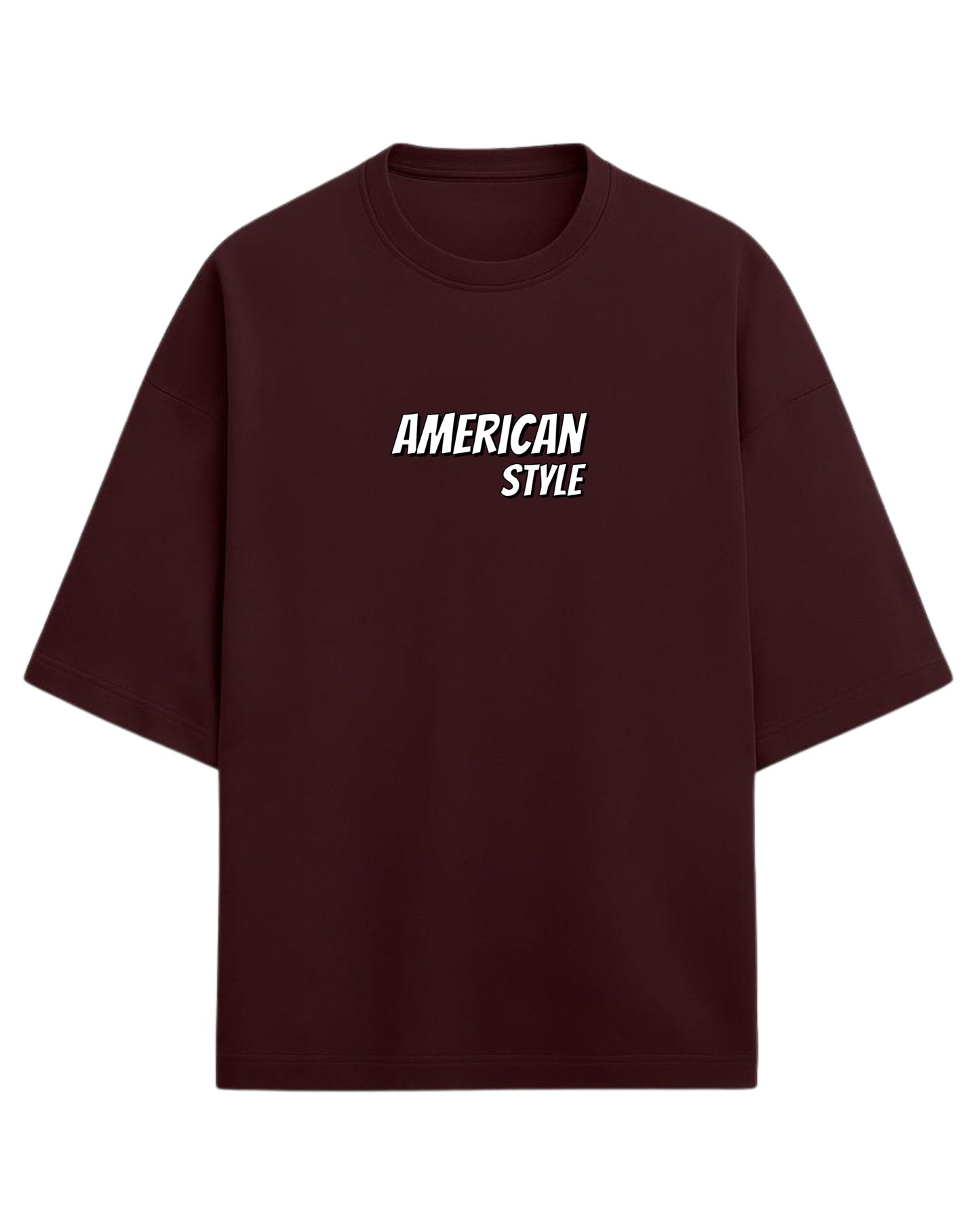 American Style Pop Art Oversized T-Shirt | Retro Comic Graphic Tee | Premium 260 GSM Cotton