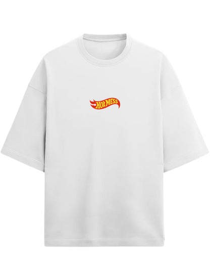 HOTMESS Graphic Oversized T-Shirt | Hotmess Graphic Tee | Premium 260 GSM Cotton