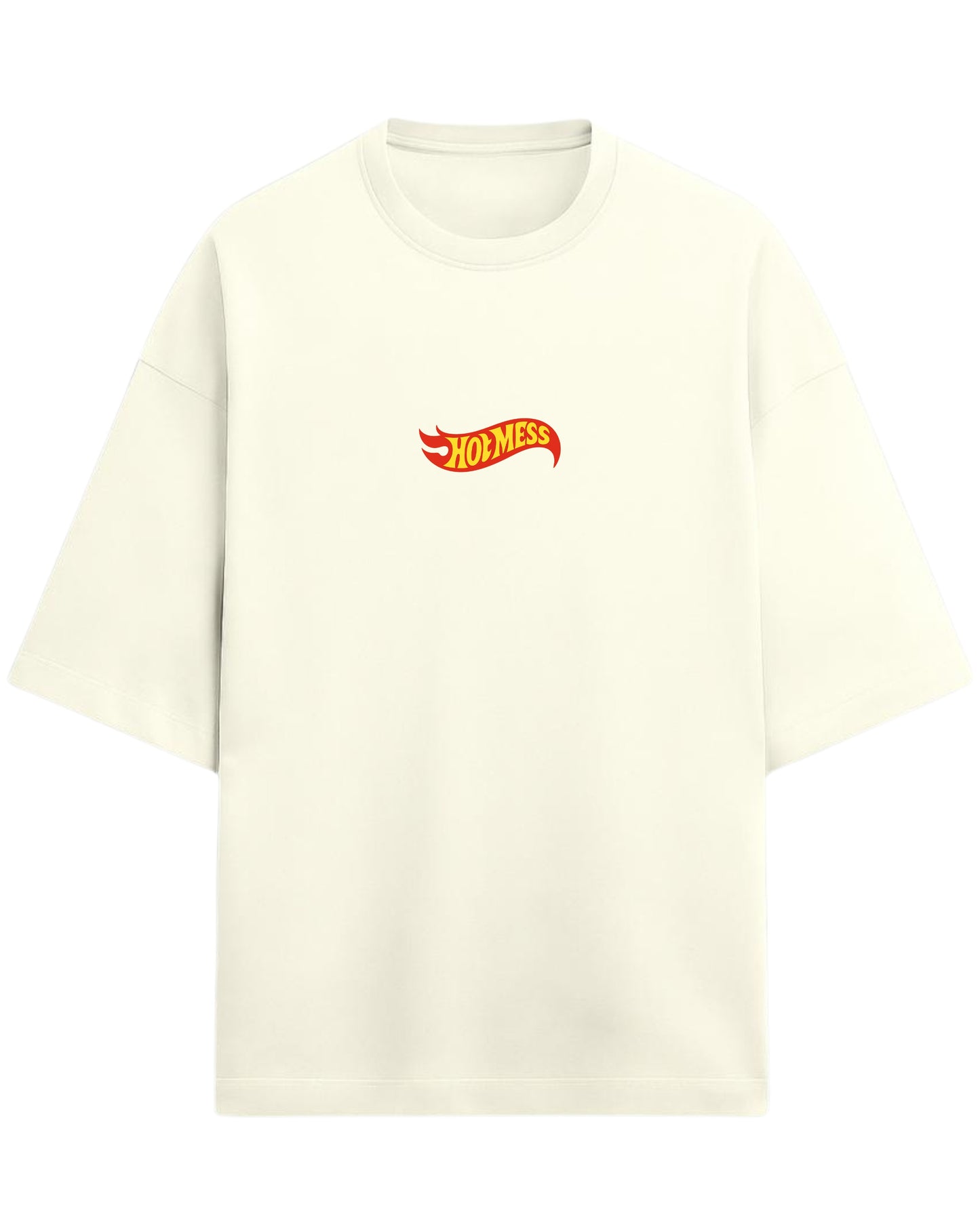 HOTMESS Graphic Oversized T-Shirt | Hotmess Graphic Tee | Premium 260 GSM Cotton